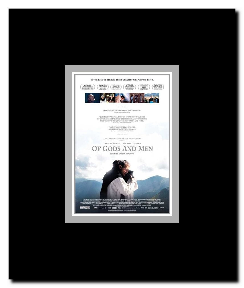 Of Gods and Men Framed Movie Poster