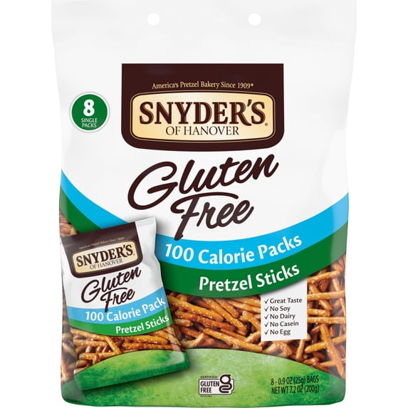 Of Hanover Pretzel Sticks Individual Packs Snyder S 8 Count