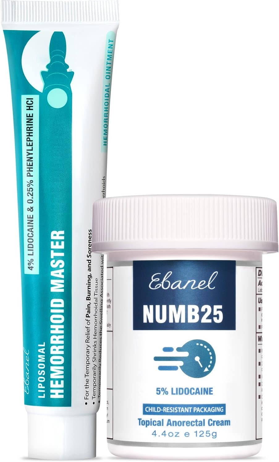 Of Hemorrhoid Master, And Numb25 Lidocaine 5 Topical Numbing Cream 4
