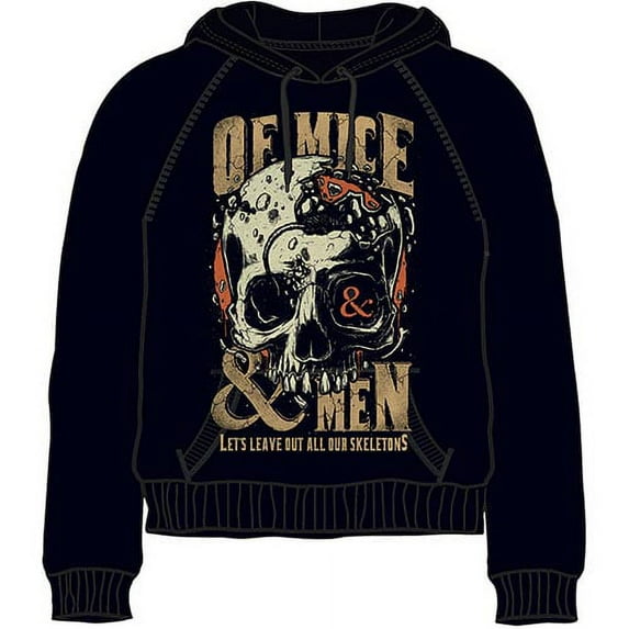 Of Mice & Men Unisex Pullover Hoodie Sweatshirt Leave Out (XX-Large)