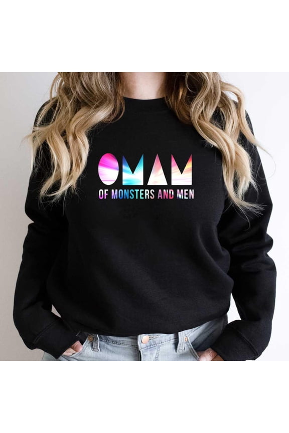 Of Monsters and Men Parody, Funny Indie Folk Band Graphic Tee, Music SW19641 Unisex Sweatshirt, Up to Size 5XL