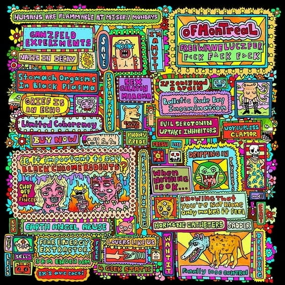 Of Montreal - Freewave Lucifer f-ck f-ck f-ck - Cyan - Music & Performance - Vinyl