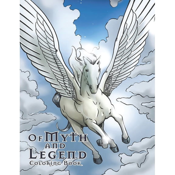 Of Myth and Legend Coloring Book, (Paperback)