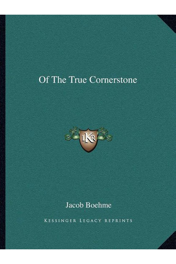 Of The True Cornerstone (Paperback)