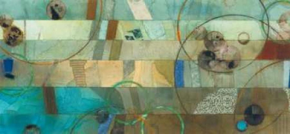 Of This World No 18 Canvas Art - Aleah Koury (10 x 20)