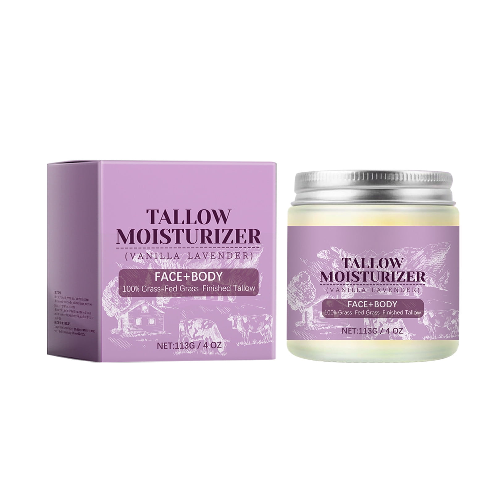 Ofanyia Beef Tallow For Skin 4 Oz Whipped TallowCream For Sensitive