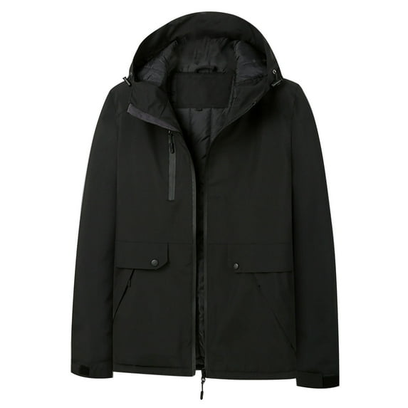 Oferta Relampago Del Dia Womens Lightweight Raincoats Rain Jackets Plus Size Waterproof Trench Coats with Hooded Outdoor Packable Windbreaker Retro Windbreaker