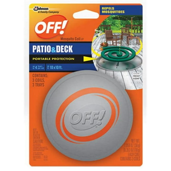 Off 75204 New Mosquito Coil Starter, 1.41 x 5.75 x 8.25 in.