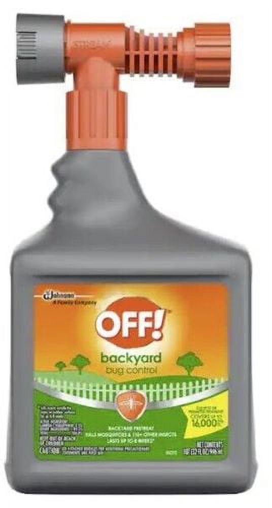 Off! 76939 32 oz Bottle of Backyard Bug / Mosquito Control Hose End