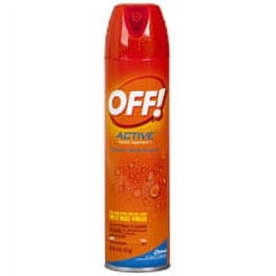 Off Active Insect Repellent Aerosol Spray, Sweat Resistant - 9 Oz, 2 Pack