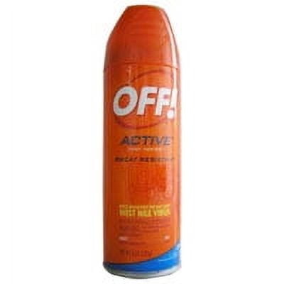Off Active Sweat Resistant Insect Repellent Spray, Unscented - 6 Oz, 6 Pack