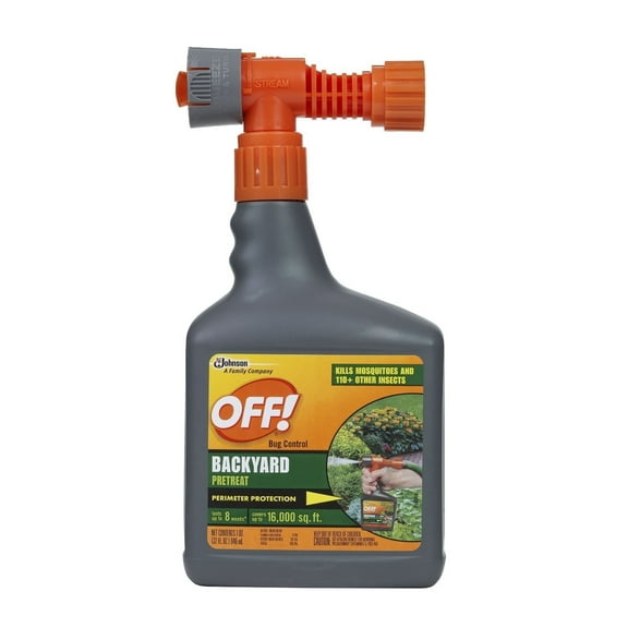 Off! Bug Control Yard Pretreat, 32 Ounce Pack of 4