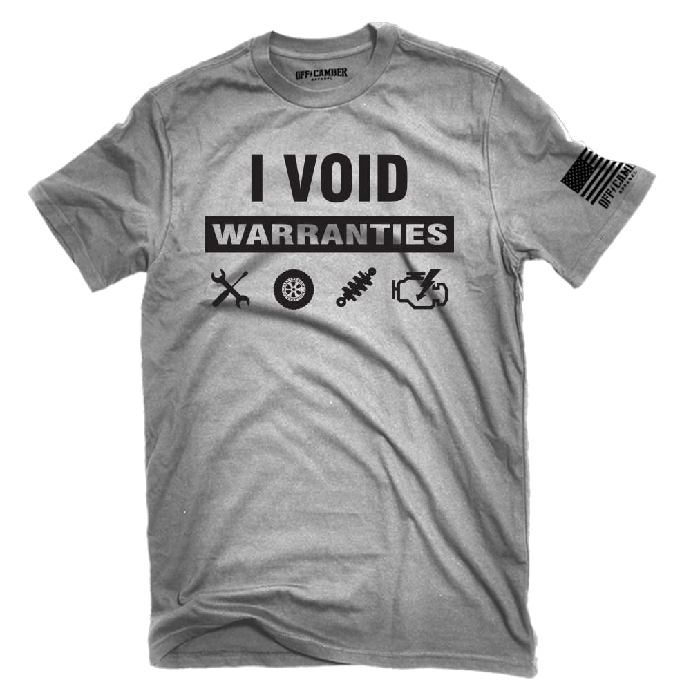OffCamber Apparel I Void Warranties Funny Mechanic Garage Automotive