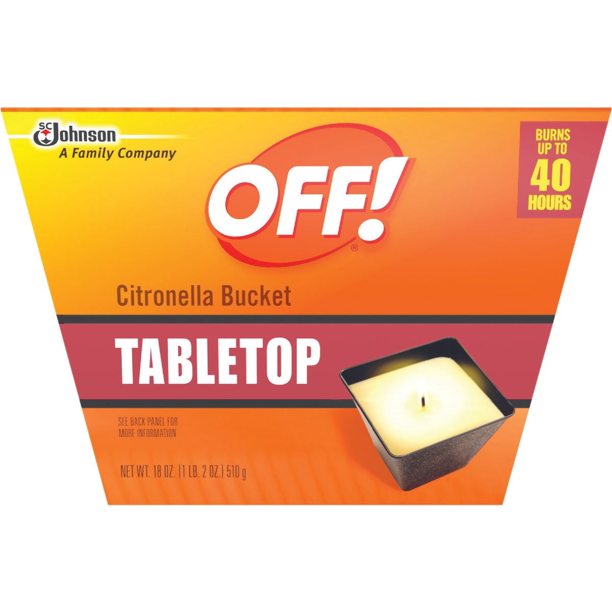 OFF! Citronella Candle - Scented Outdoor Candle - 18 oz