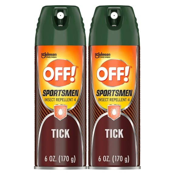 Off! Deep Woods Tick Repellent Aerosol, 6 oz (2-Pack)