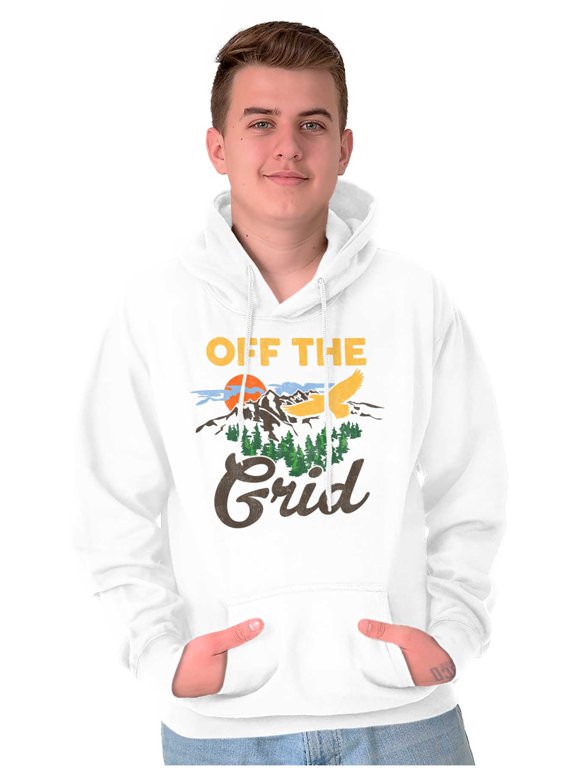 Off Grid Camping Relax Unwind Nature Hoodie Sweatshirt Women Men Brisco Brands X