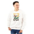 thumbnail image 1 of Off Grid Camping Relax Unwind Nature Sweatshirt for Men or Women Brisco Brands L, 1 of 6