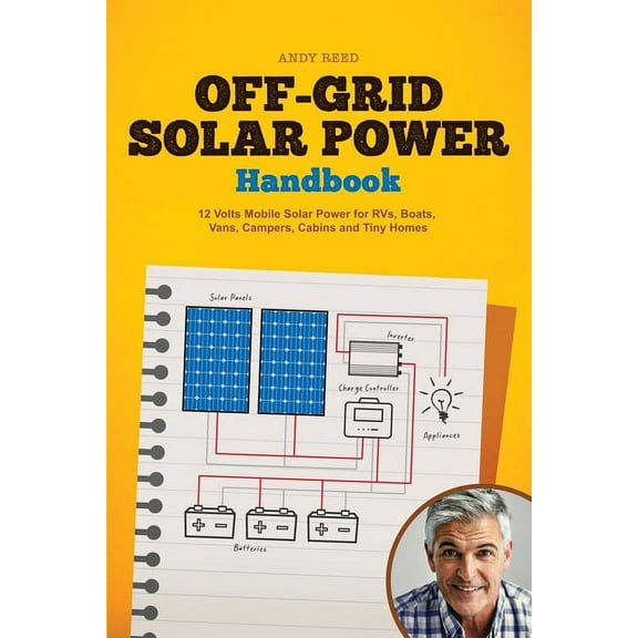 Off Grid Solar Power Handbook: 12 Volts Mobile Solar Power for RVs, Boats, Vans, Campers, Cabins and Tiny Homes