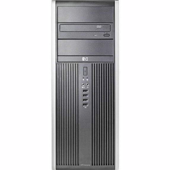 Off Lease HP Compaq 8000 Elite 3.0GHz C2D 8GB 250GB DRW Win 10 Pro Mini Tower Computer B Scratch and Dent