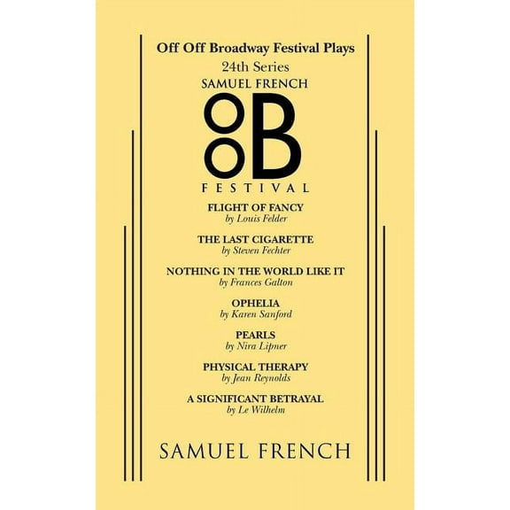 Off-Off Broadway Festival Plays Off Off Broadway Festival Plays, 24th Series, Book 24, (Paperback)