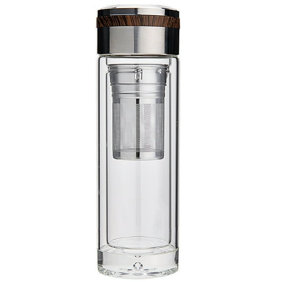 Off Promotions! Nomeni Tea Cup Office Double Wall Glass Water Cup 360Ml, 1*Teacup Clearance Sale