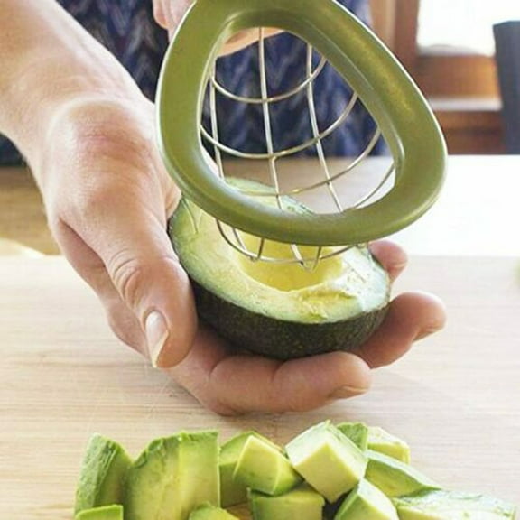 Off Promotions! Ynlkorvg Veggie Chopper Avocado Cutter Fruit Pulp Separator Avocado Avocado Tools, Kitchen Essentials Clearance Sale Green