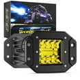 thumbnail image 1 of Off Road Bumper Roll Bar Work Lamp 4 Inch Flush Mount LED Light for Car Truck, 1 of 9