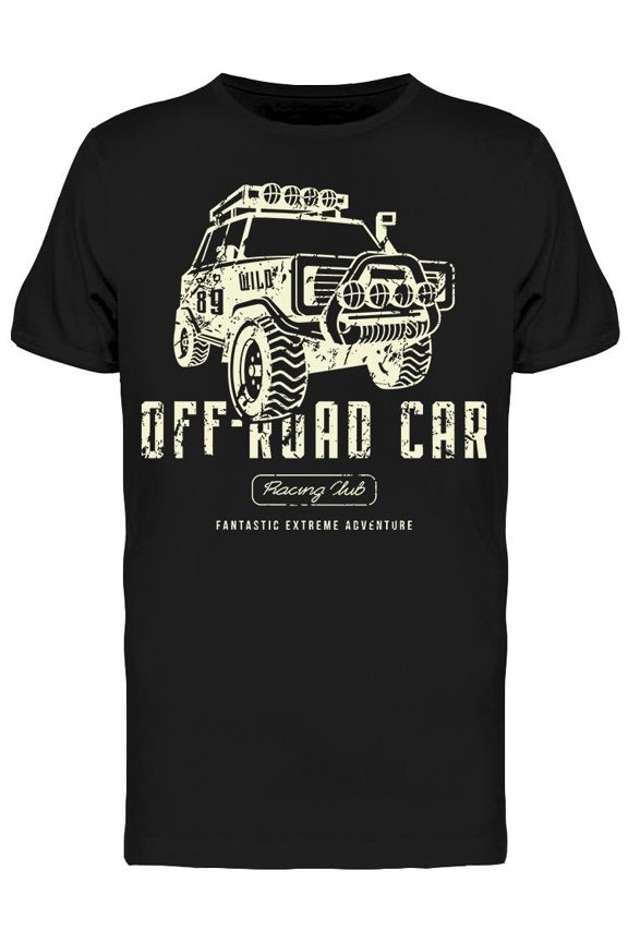 Off-Road Car, Sticker T-Shirt Men -Image by Shutterstock, Male Small