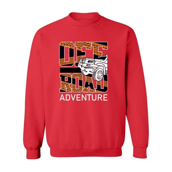 Off Road Car Sweatshirt Men -Image by Shutterstock, Male Small