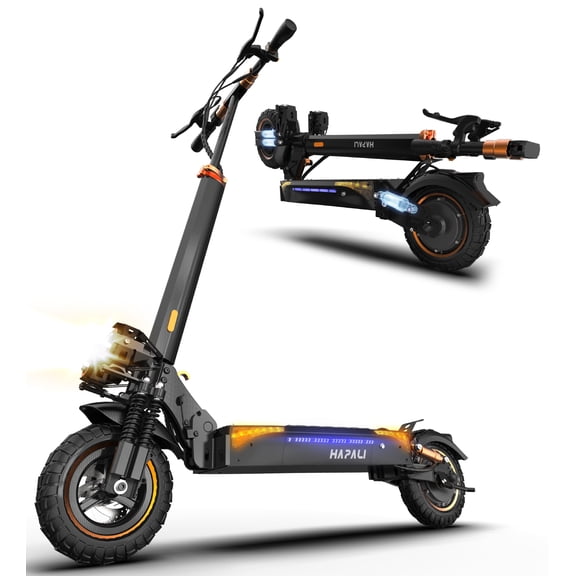 Off Road Electric Scooter for Adults, 1200W Motor for 31 MPH Top Speed, 31-Mile Range, 11" All-Terrain Tires & Dual Suspension