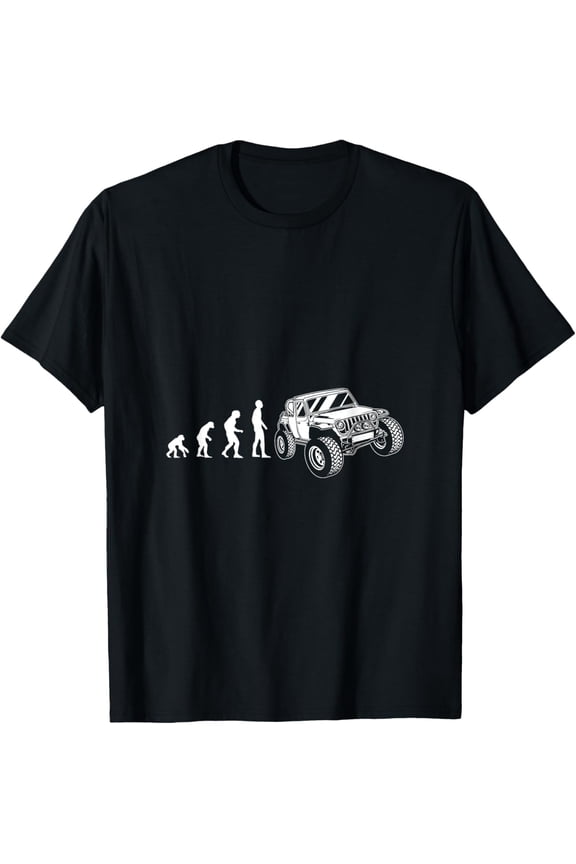 t-shirt Off Road Evolution Off Road Gift 4x4 Dirt T-Shirt mens,black,women,funny,journey,Crew Neck, Short Sleeve,printing