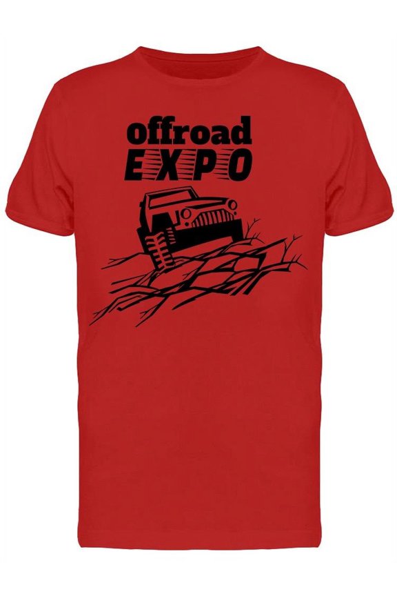 Off-Road Expo T-Shirt Men -Image by Shutterstock, Male Medium