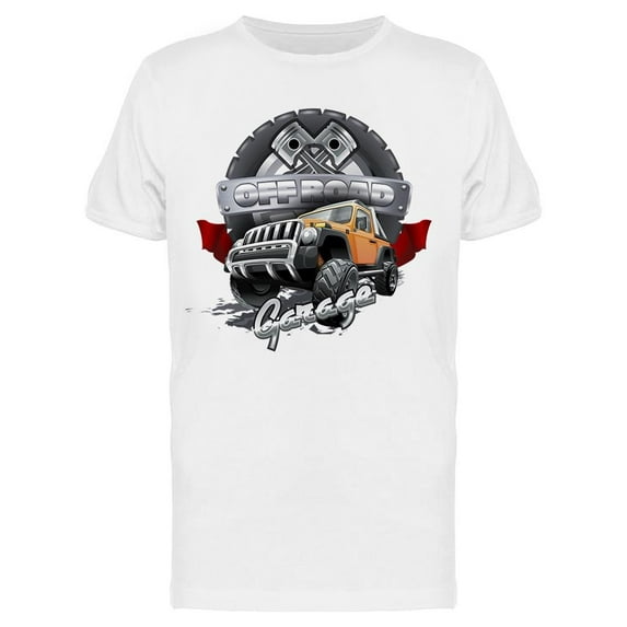 Off Road Garage Tee Men's -Image by Shutterstock