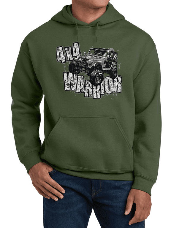 Off Road Gear Muddin Outdoors 4X4 Vehicle ATV Truck Rock Crawler Hoodie Sweatshirt Clothing Accessories Gifts Mens