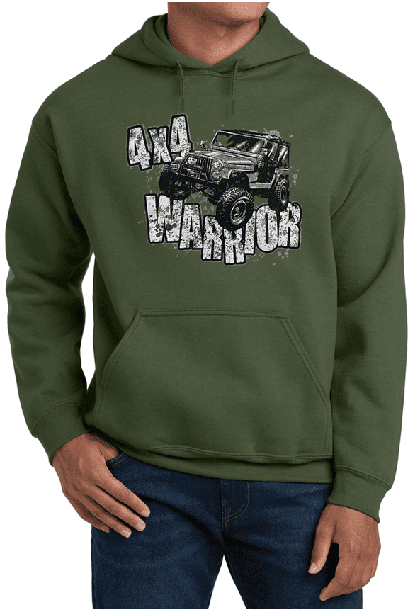 Off Road Gear Muddin Outdoors 4X4 Vehicle ATV Truck Rock Crawler Hoodie Sweatshirt Clothing Accessories Gifts Mens