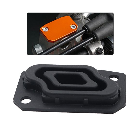 Off-Road Motorcycle Clutch Upper Pump with Anti-Leakage Gasket, ABS Construction for Motocross, Smooth Control and Easy Installation, Black