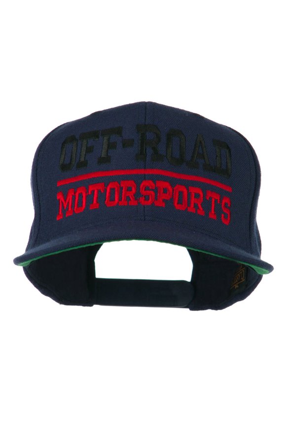 Off Road Motorsports Embroidered Snapback Cap - Royal OSFM