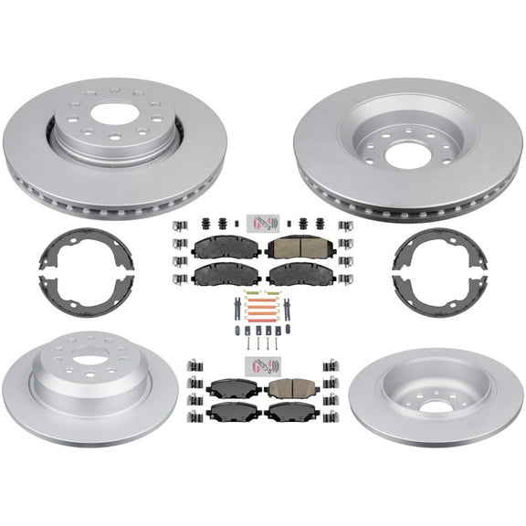 Off Road Performance Coated Disc Brake Rotor For 18-23 Jeep Wrangler Rubicon 392