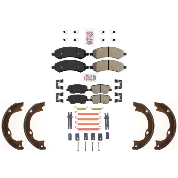 Off Road Performance Disc Brake Pads For Jeep Wrangler 12-17 BR6 332MM