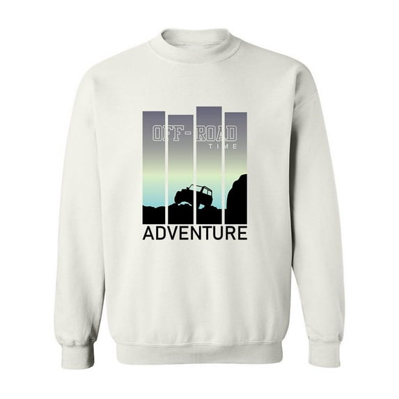 Off Road Poster Sweatshirt Men -Image by Shutterstock, Male Small