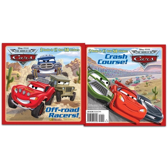 Off-Road Racers!/Crash Course! (Disney/Pixar Cars) (Paperback) by Frank Berrios