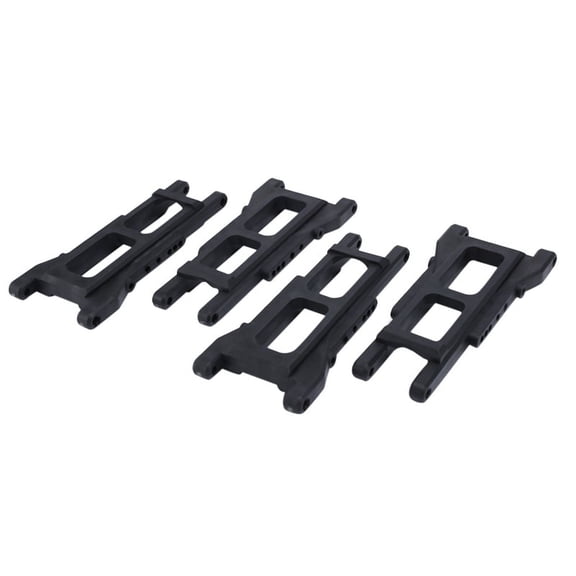Off-Road Racing Replacement Suspension Arms Pack of 4 Black Plastic 1/10 Scale Compatible With Slash VXL