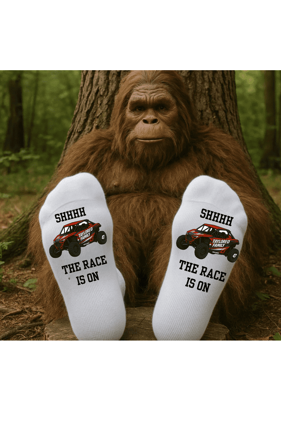 Off Road Racing, Side By Side, Taylored Family Adrenaline Socks  Built for the Ones Who Live Full Throttle
