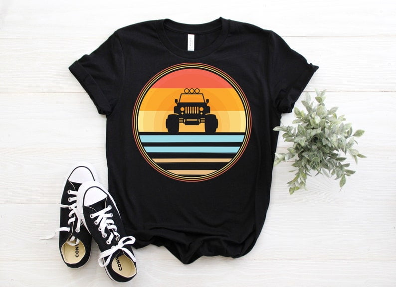 Retro Vintage Jeeps Shirt - Off Road T Shirt Retro Vintage Jeeps Shirt - Off Road T Shirt