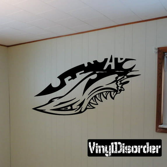 Off Road Shark Mouth Decal - 36 Inches