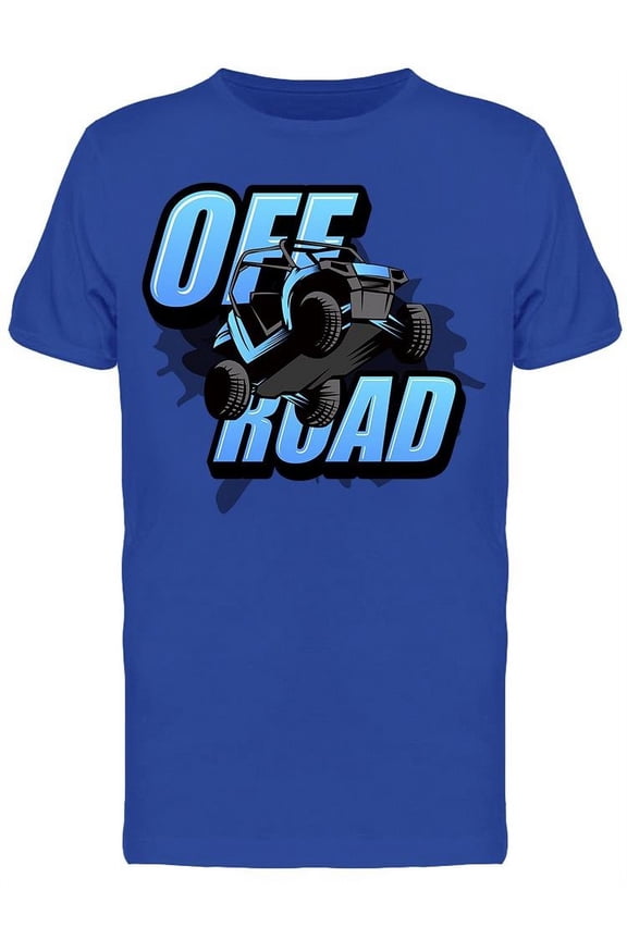 Off-Road. Sticker T-Shirt Men -Image by Shutterstock, Male Small