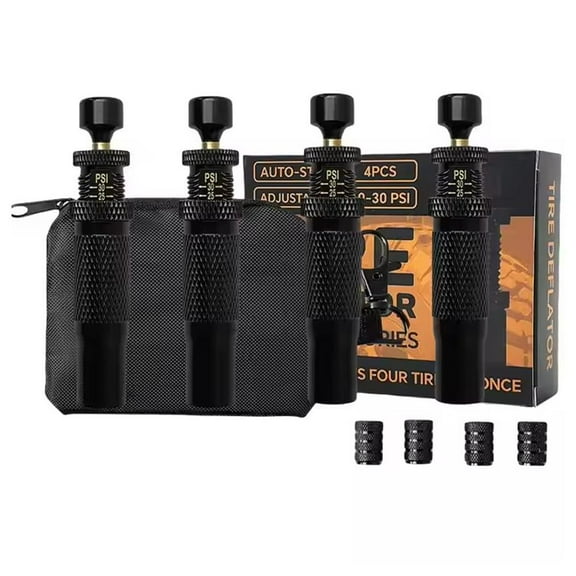 Off Road Tire Deflators Hand Tool for Accurate PSI Adjustment for Cycles