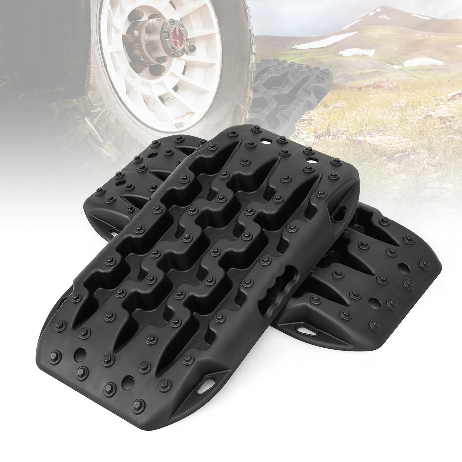 OffRoad Traction Boards 4WD Short Recovery Traction Tracks Mats for
