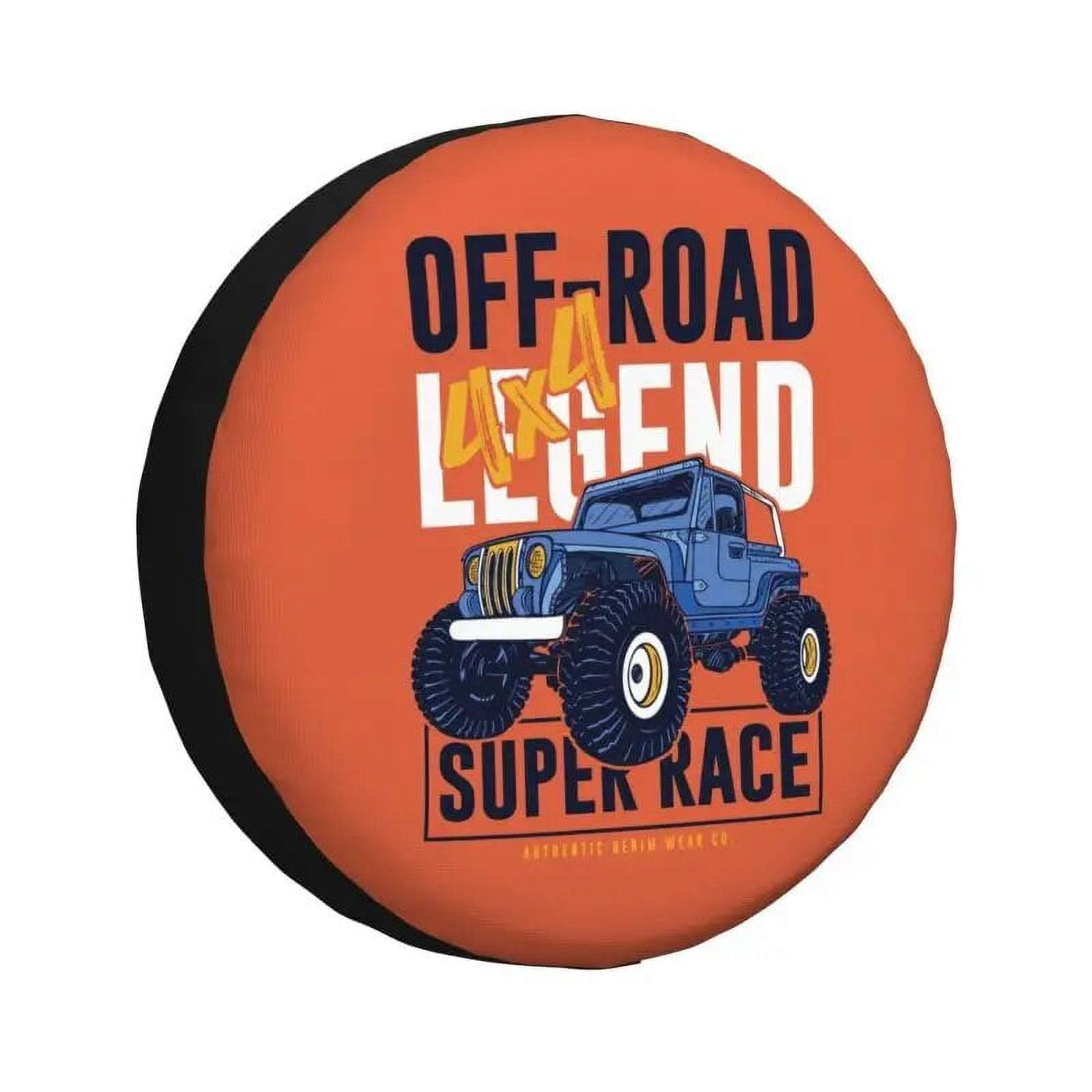 Off Road Vehicle Adventure Travel Spare Tire Cover for Mitsubishi