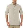thumbnail image 1 of Off Road Ventures Men's Fishing Long Sleeve Shirts Safari UPF 50+ UV Protection Quick Dry Cooling Breathable Shirt for Hiking Travel Camping, 1 of 8